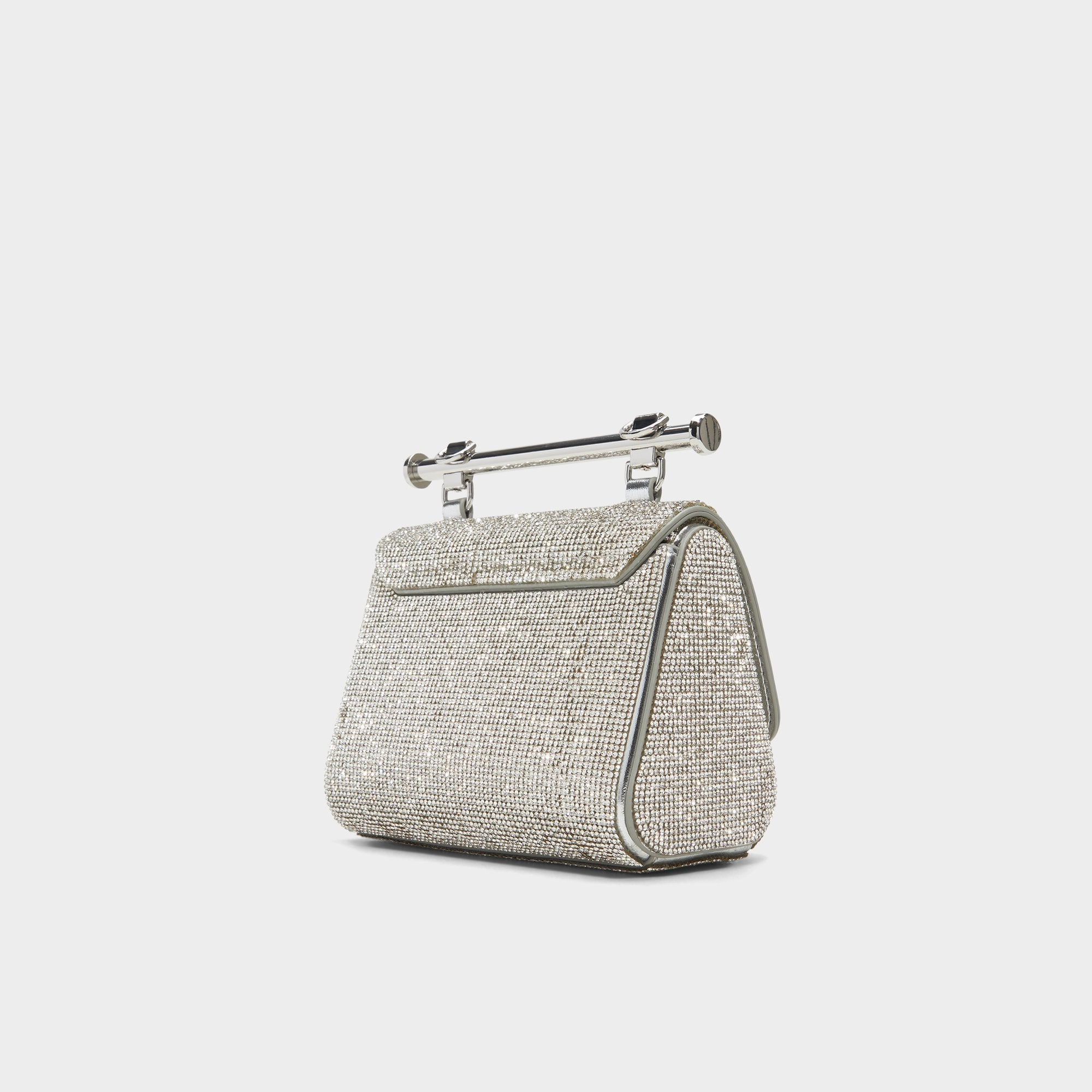Aldo Blingchic Silver Women's Clutches & Evening bags - Top handle bag