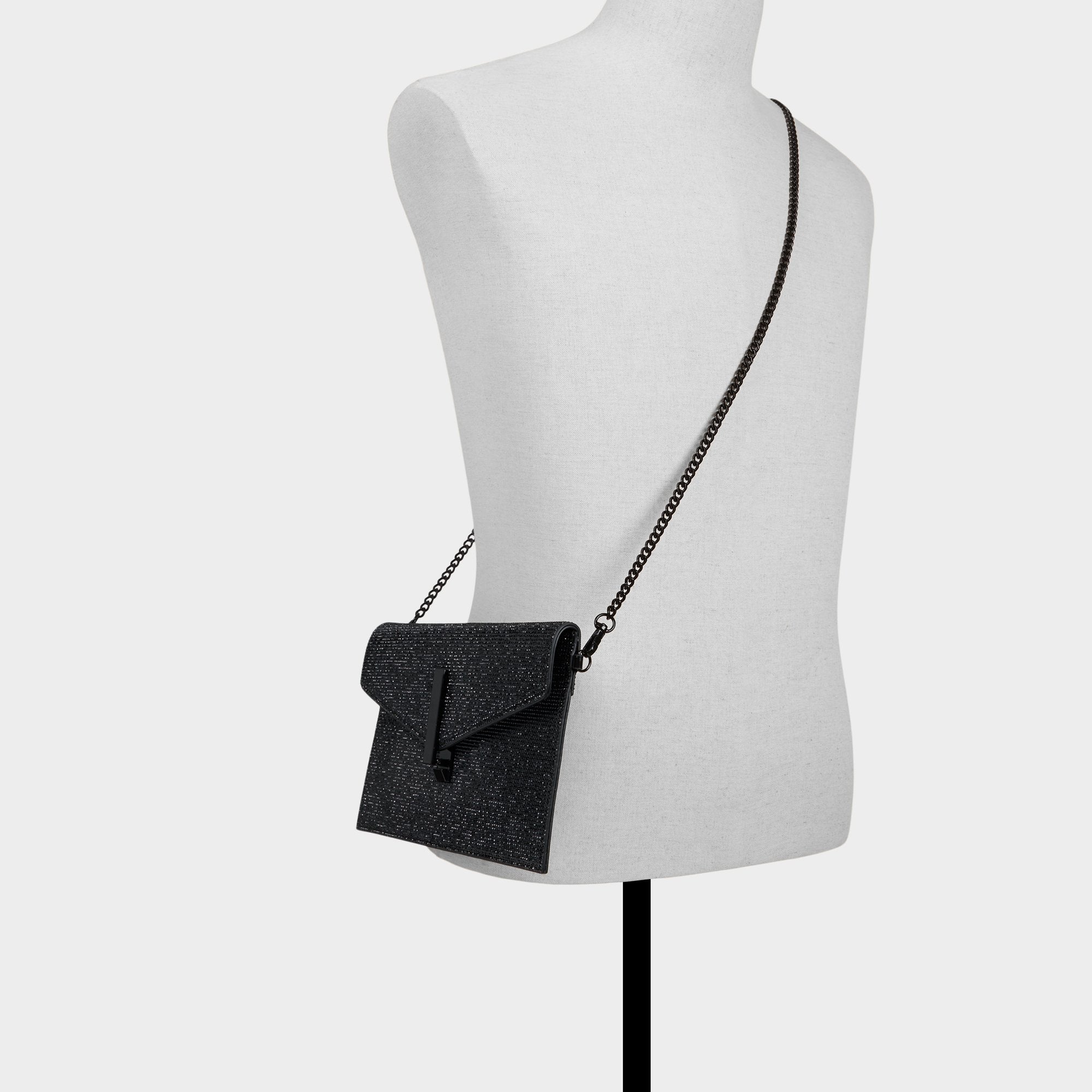 Aldo Laribling in black - Clutch