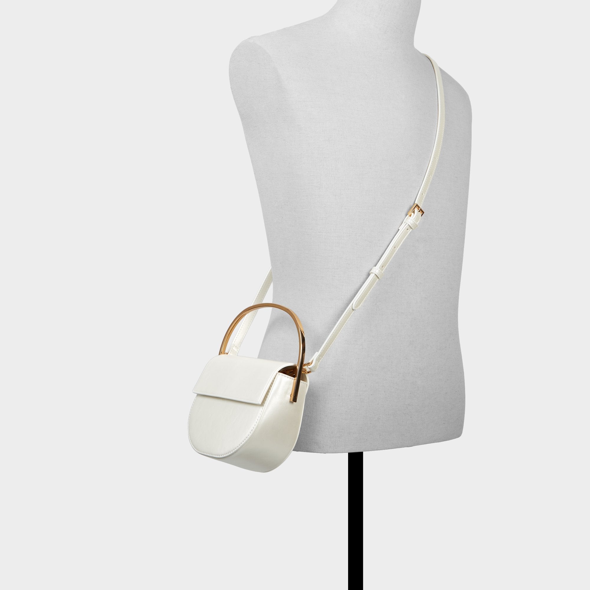 Aldo Delightfullx White Women's Top Handle Bags - Top handle bag