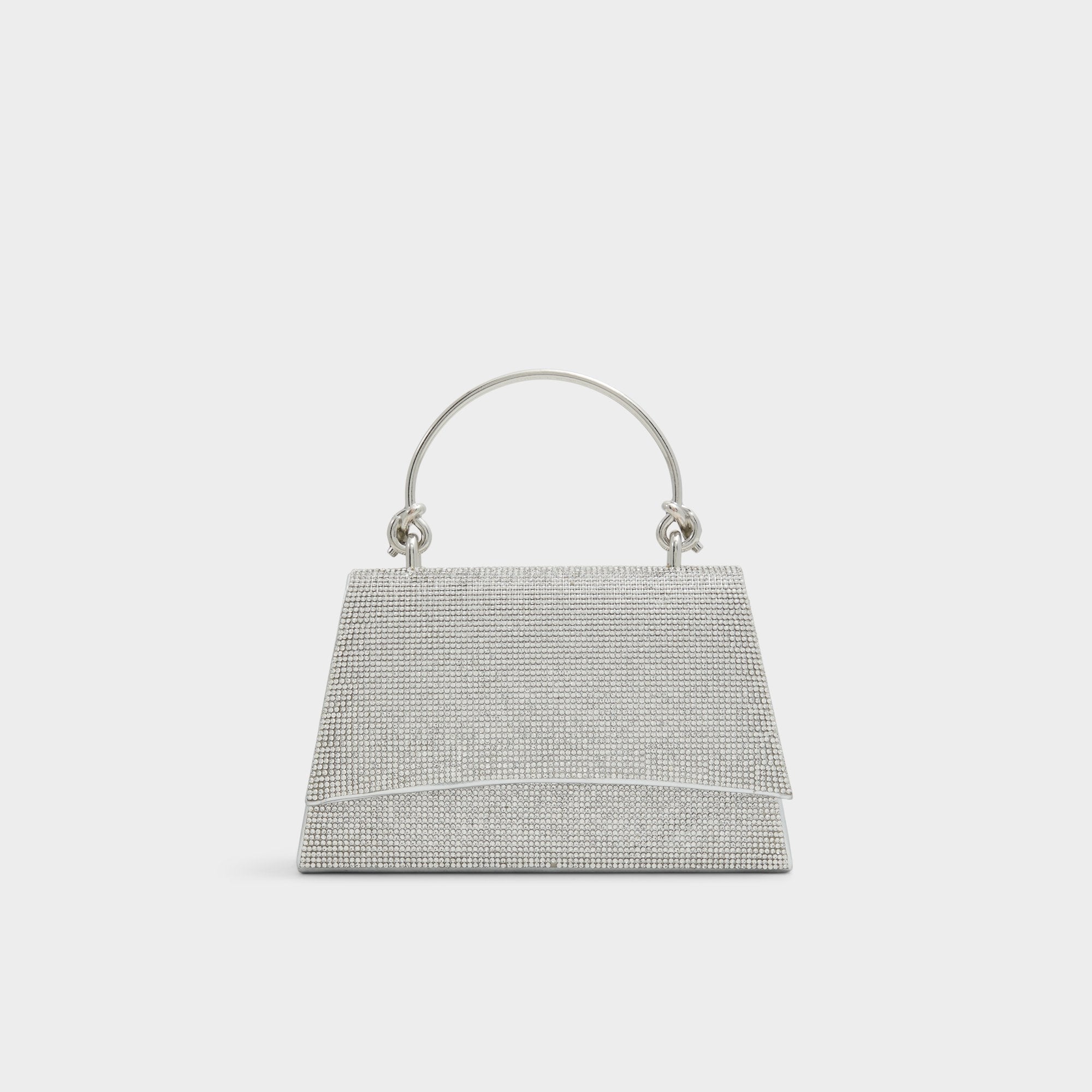 Aldo Felisiax Silver Women's Top Handle Bags - Top handle bag