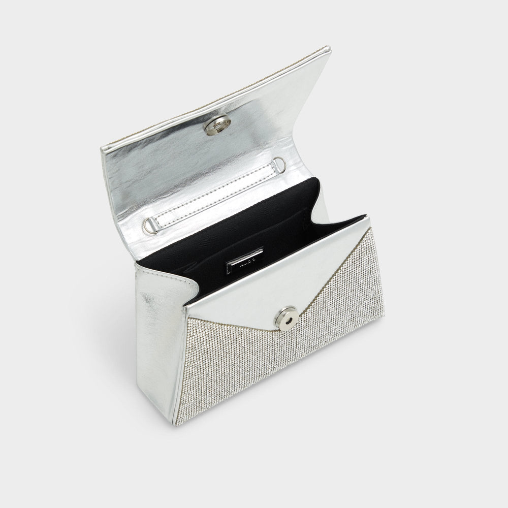 Aldo Felisiax Silver Women's Top Handle Bags - Top handle bag