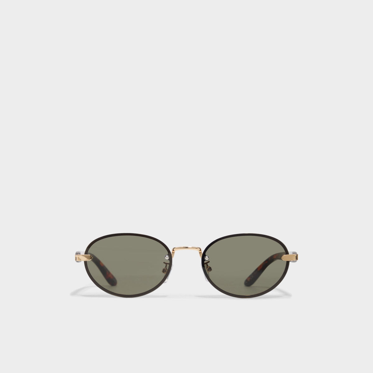 Aldo Alicee in Other Brown - Oval sunglasses