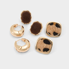 Aldo Wildchic in Other Brown - Earring set