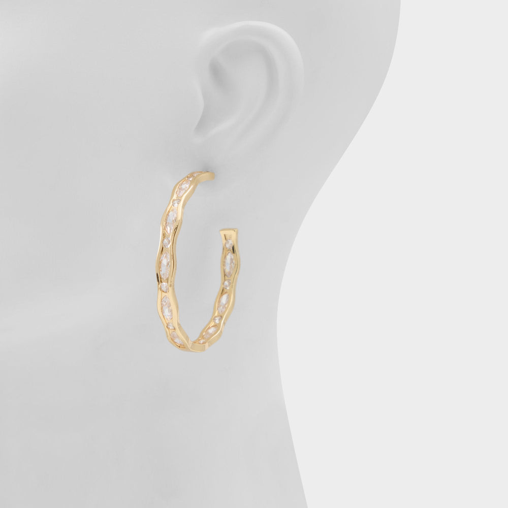 Aldo Cynthyia in Gold Clear Multi - Earrings