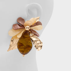 Aldo Paolla in Light Brown - Statement earrings
