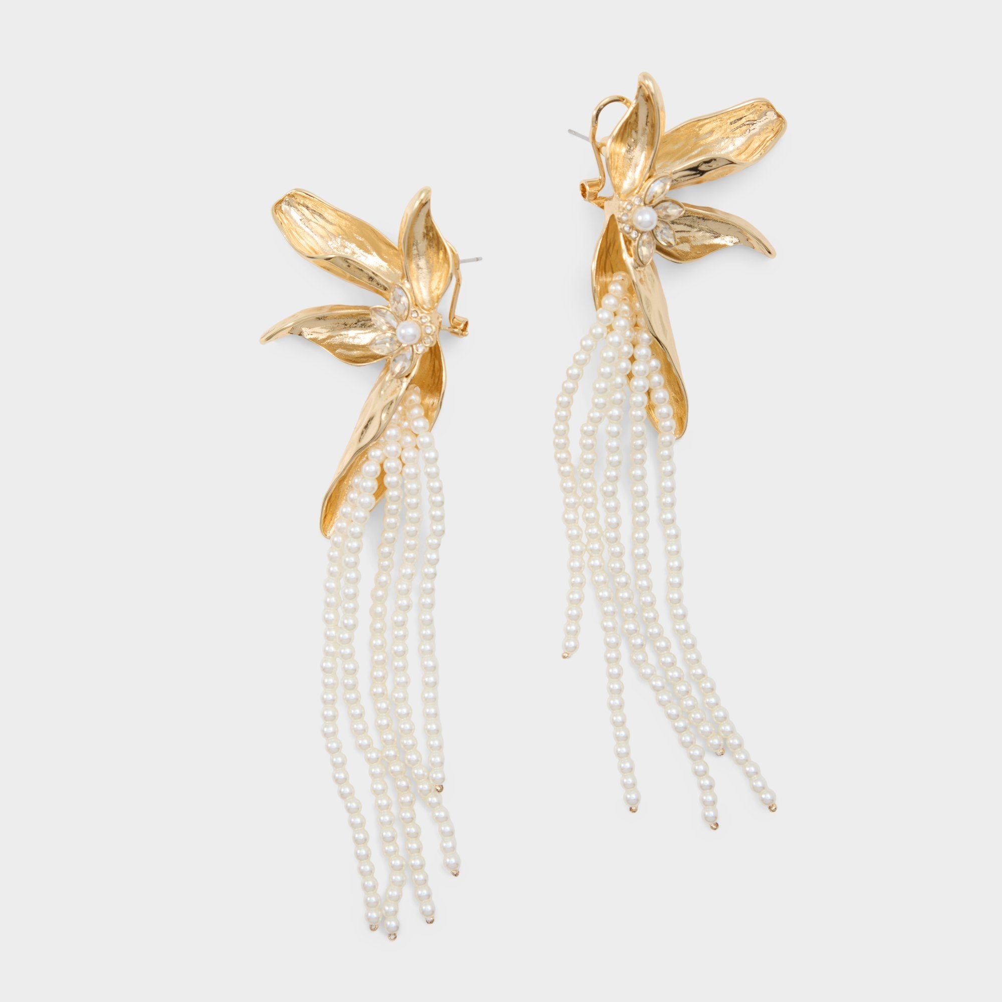 Aldo Glimmora in Ice - Statement earrings