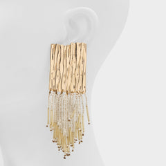 Aldo Dazira in Light Yellow - Statement earrings