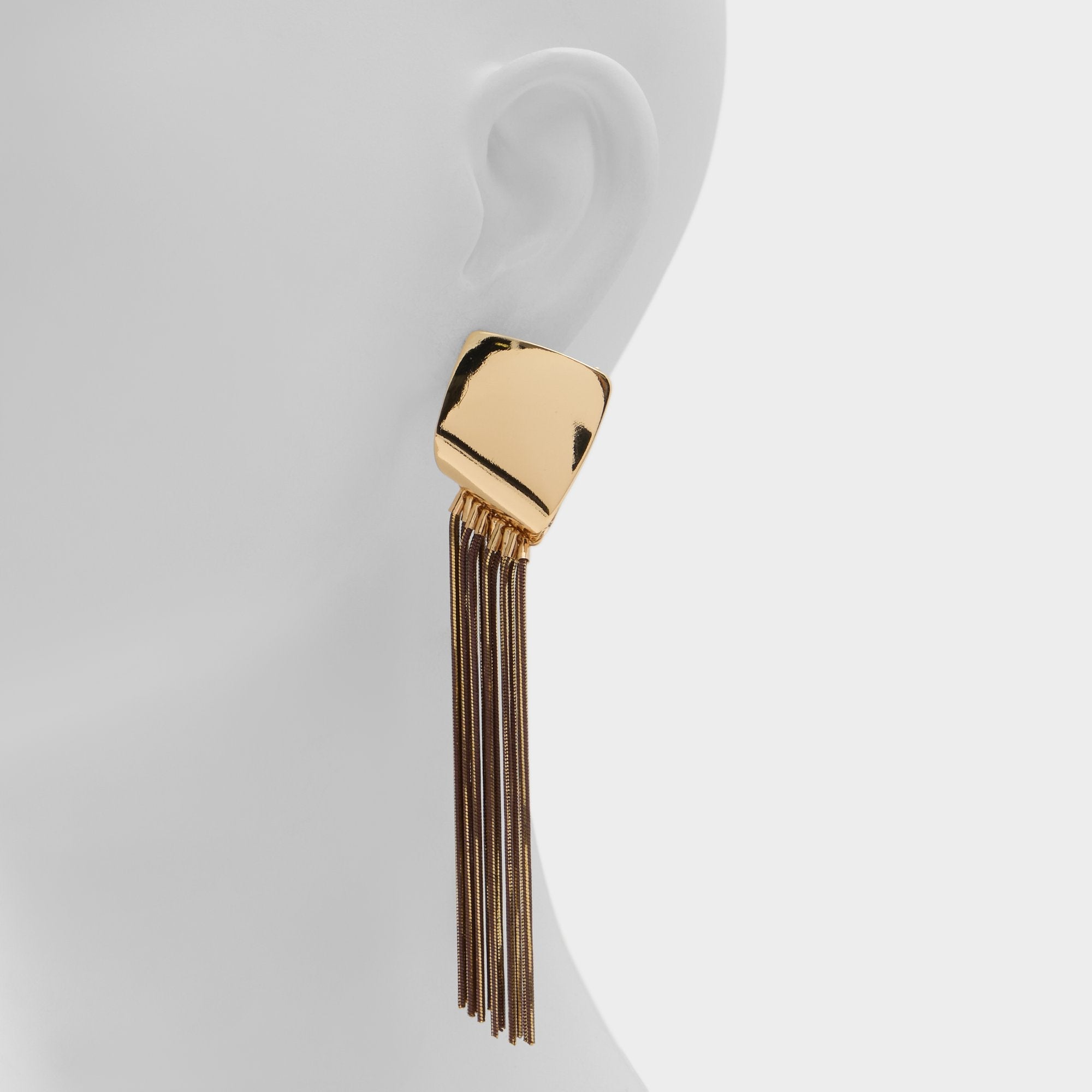 Aldo Wallow in Light Brown - Statement earrings