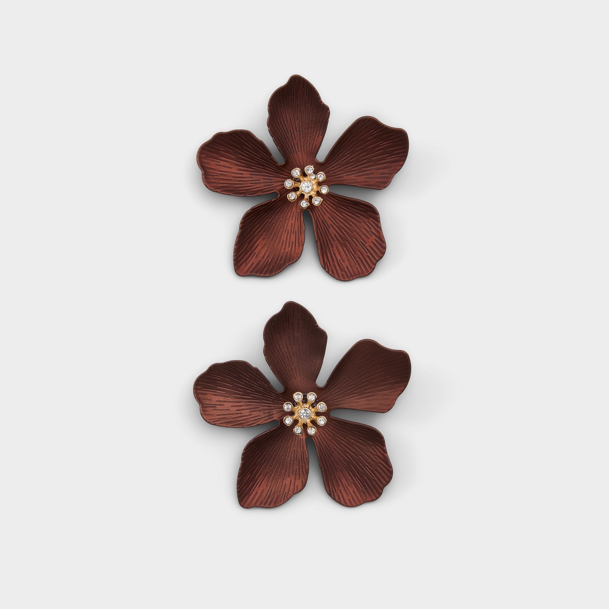 Aldo Maflorra in Brown - Statement earrings