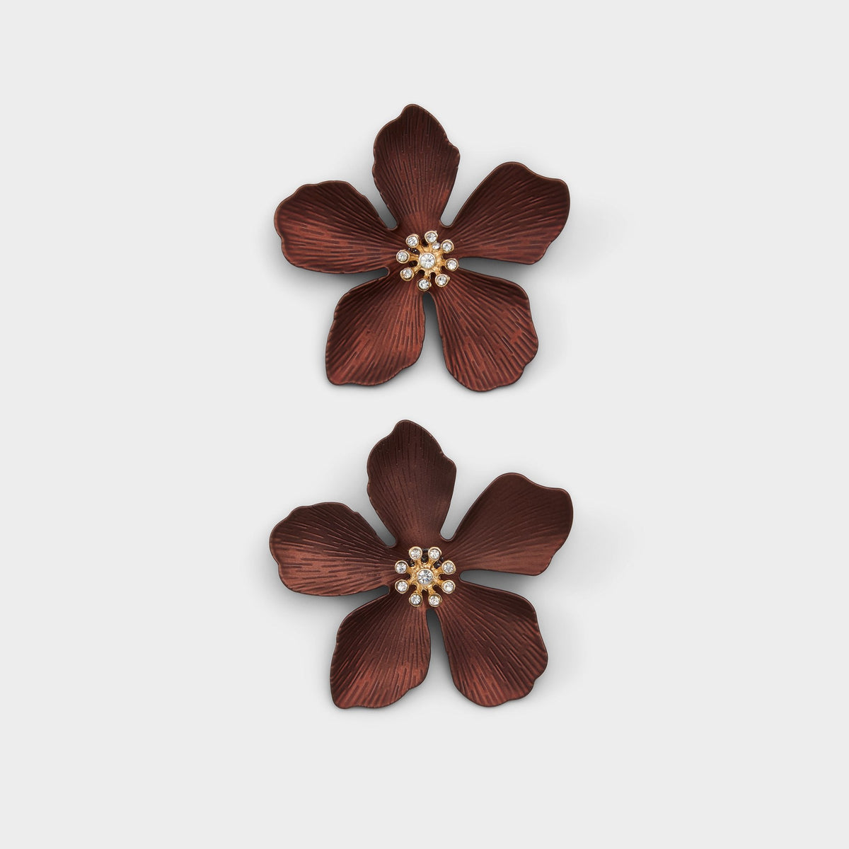 Aldo Maflorra in Brown - Statement earrings