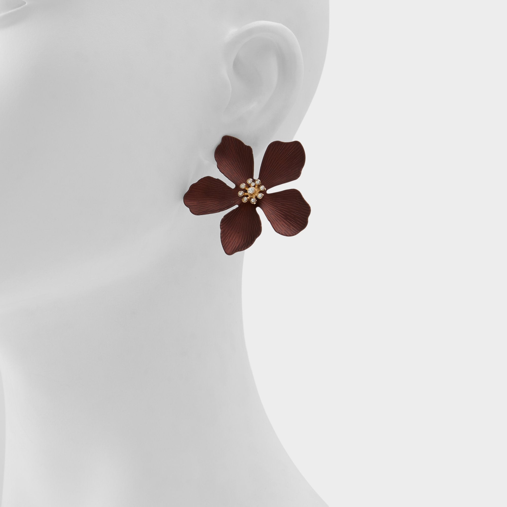 Aldo Maflorra in Brown - Statement earrings