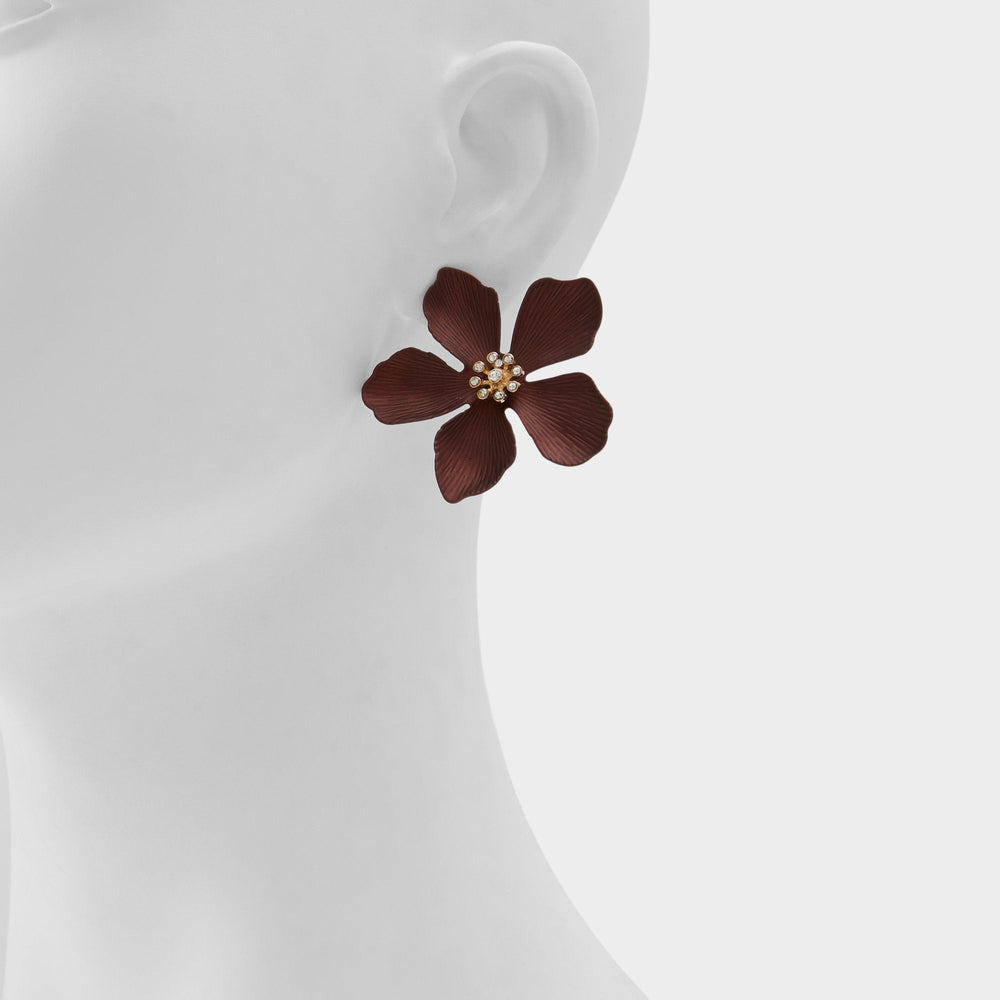 Aldo Maflorra in Brown - Statement earrings