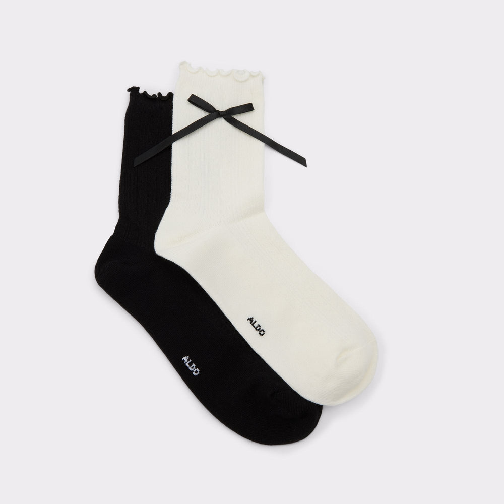 Aldo Cutiebow in Black White - Socks