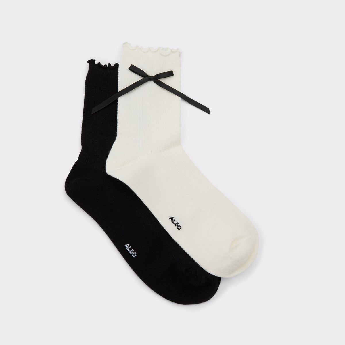Aldo Cutiebow in Black White - Socks