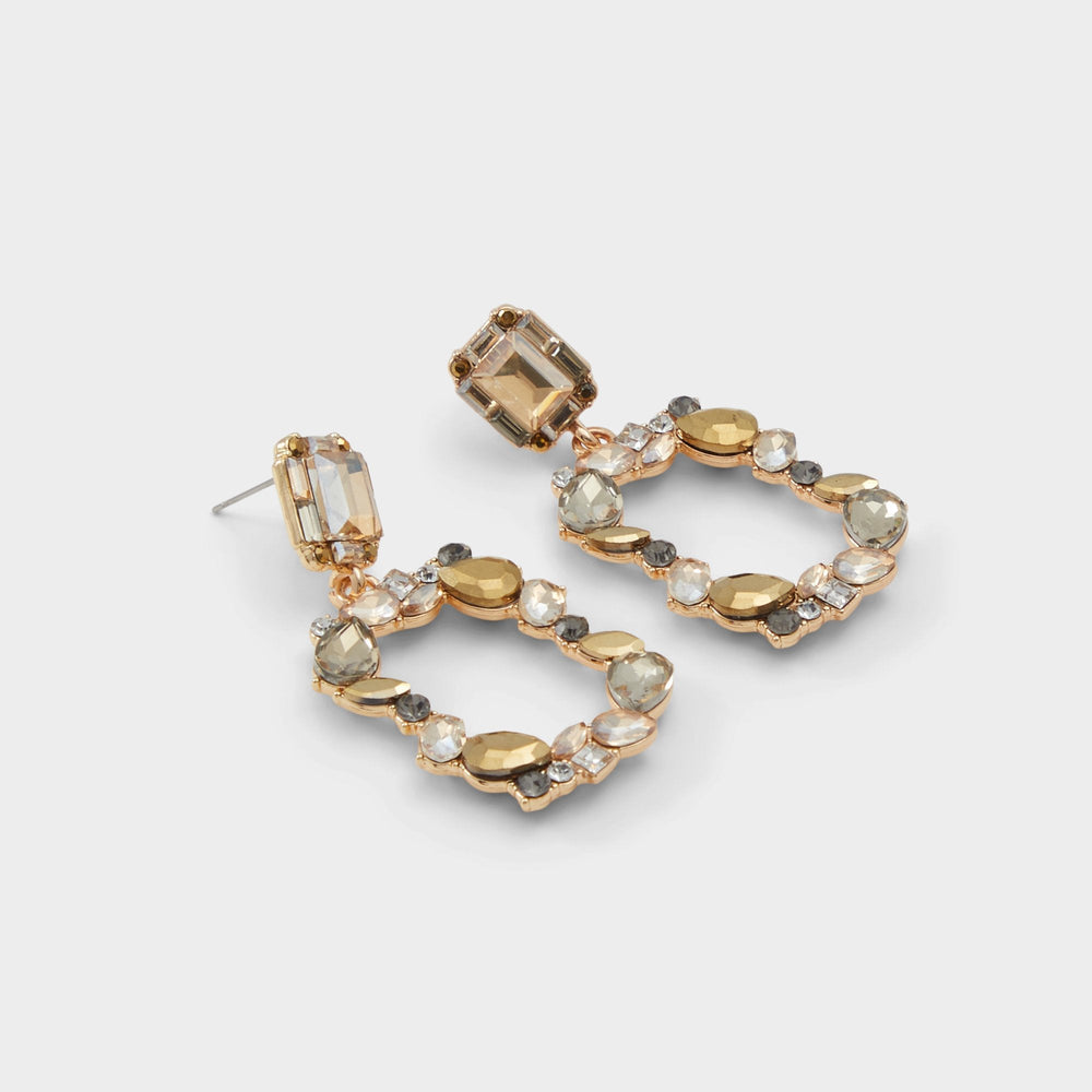 Aldo Lamasax in Champagne - Chandelier earrings