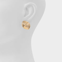 Aldo Buttons in Gold - Button earrings