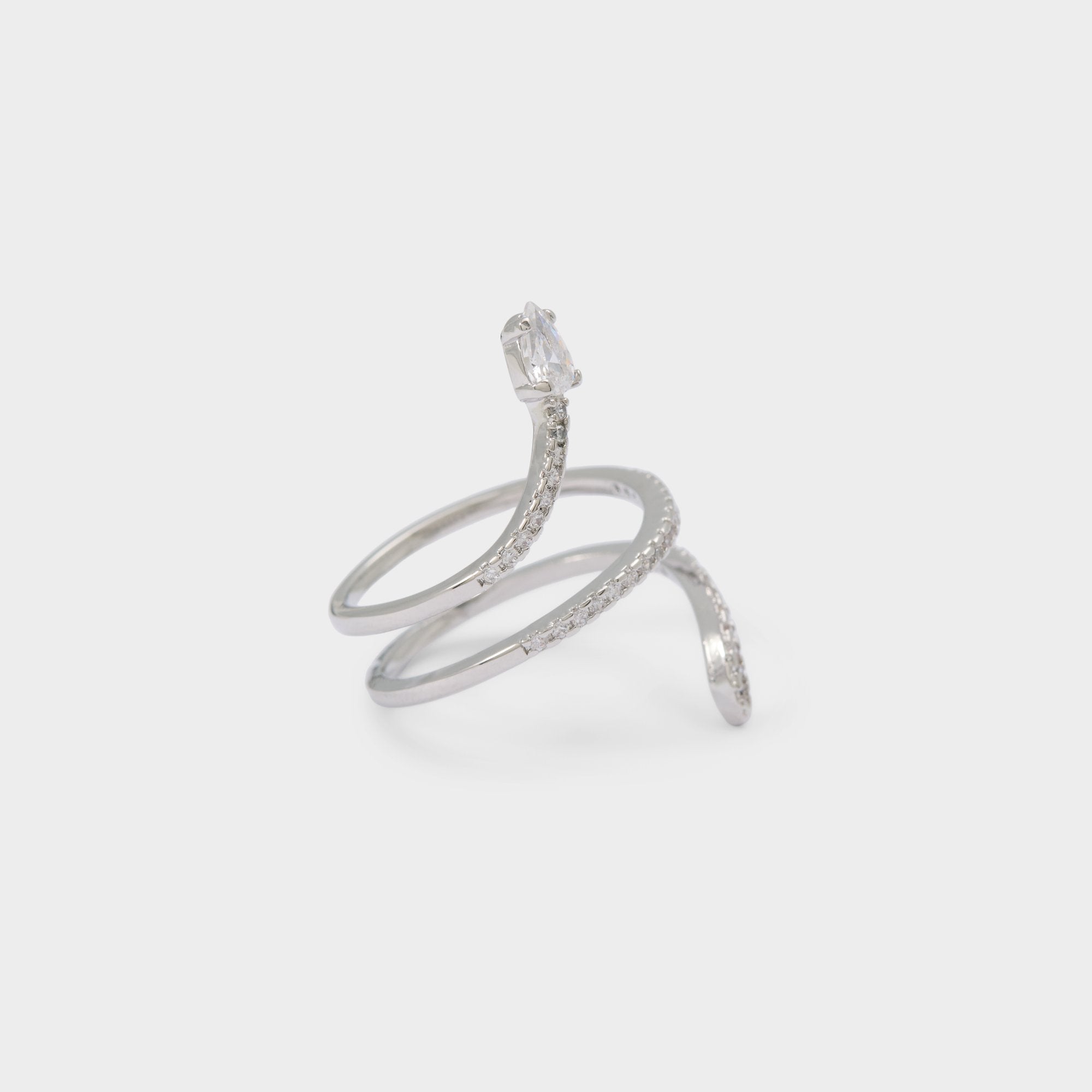 Aldo Mirienad in Silver Clear Multi - Ring