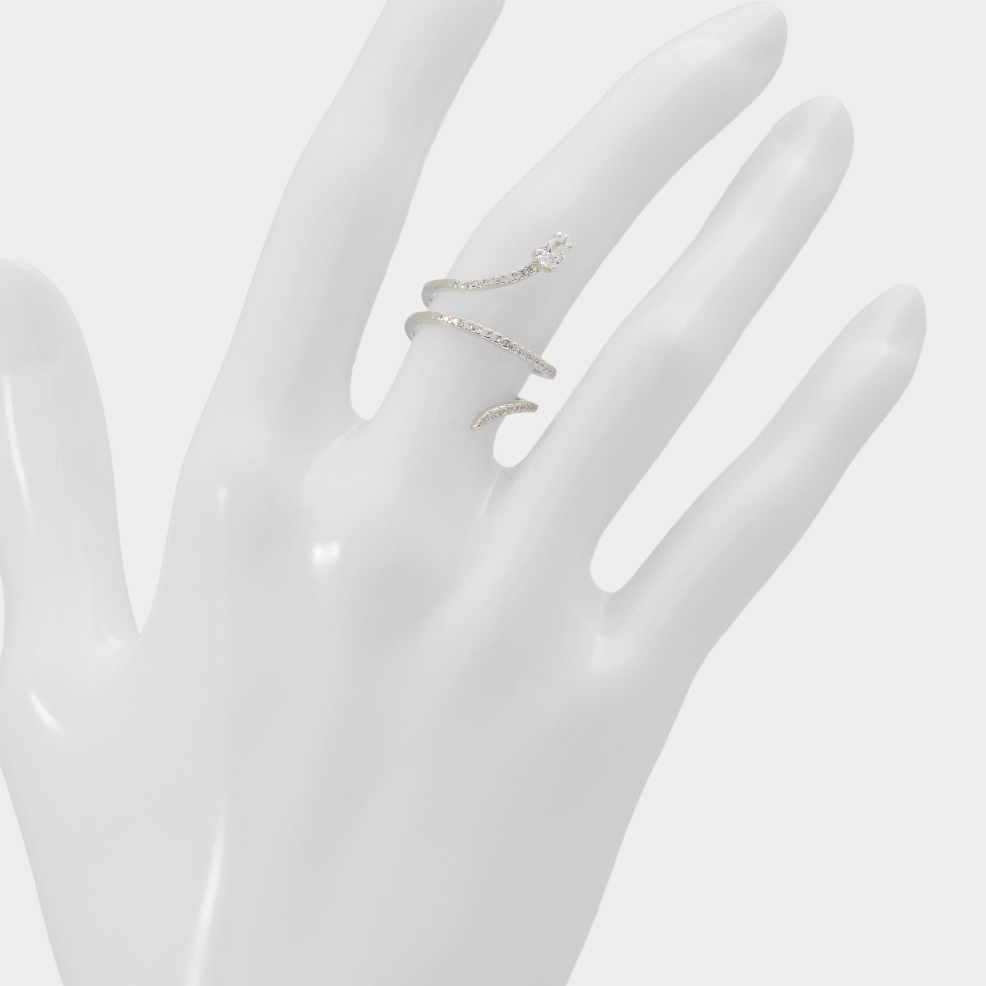 Aldo Mirienad in Silver Clear Multi - Ring