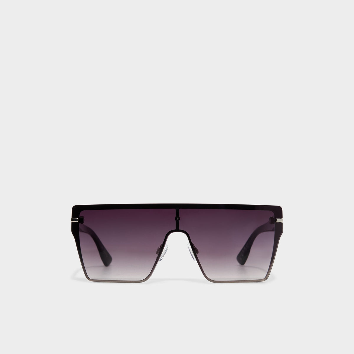 Aldo Gavenany Black/Silver Multi Women's Shield - Shield sunglasses