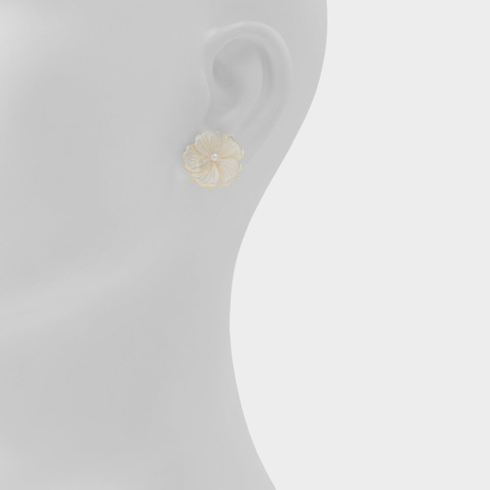 Aldo Camelliaa Ice Women's Earrings - Earrings