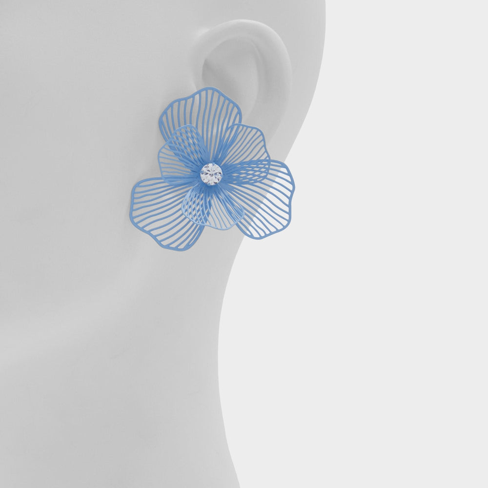 Aldo Petaldream Light Blue Women's Earrings - Earrings