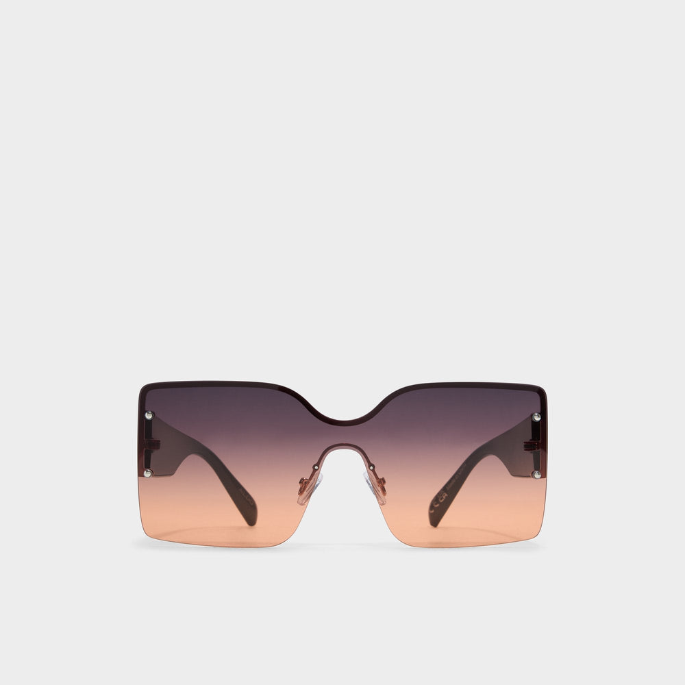 Aldo Lalaendrax Black/Gold Multi Women's Square - Square sunglasses
