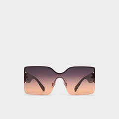 Aldo Lalaendrax Black/Gold Multi Women's Square - Square sunglasses