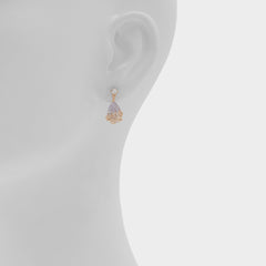 Aldo Cutesie Gold/Clear Multi Women's Earrings - Earrings