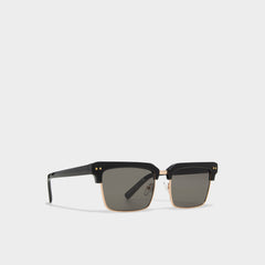 Aldo Apanas Black/Gold Multi Women's Square - Rectangle sunglasses