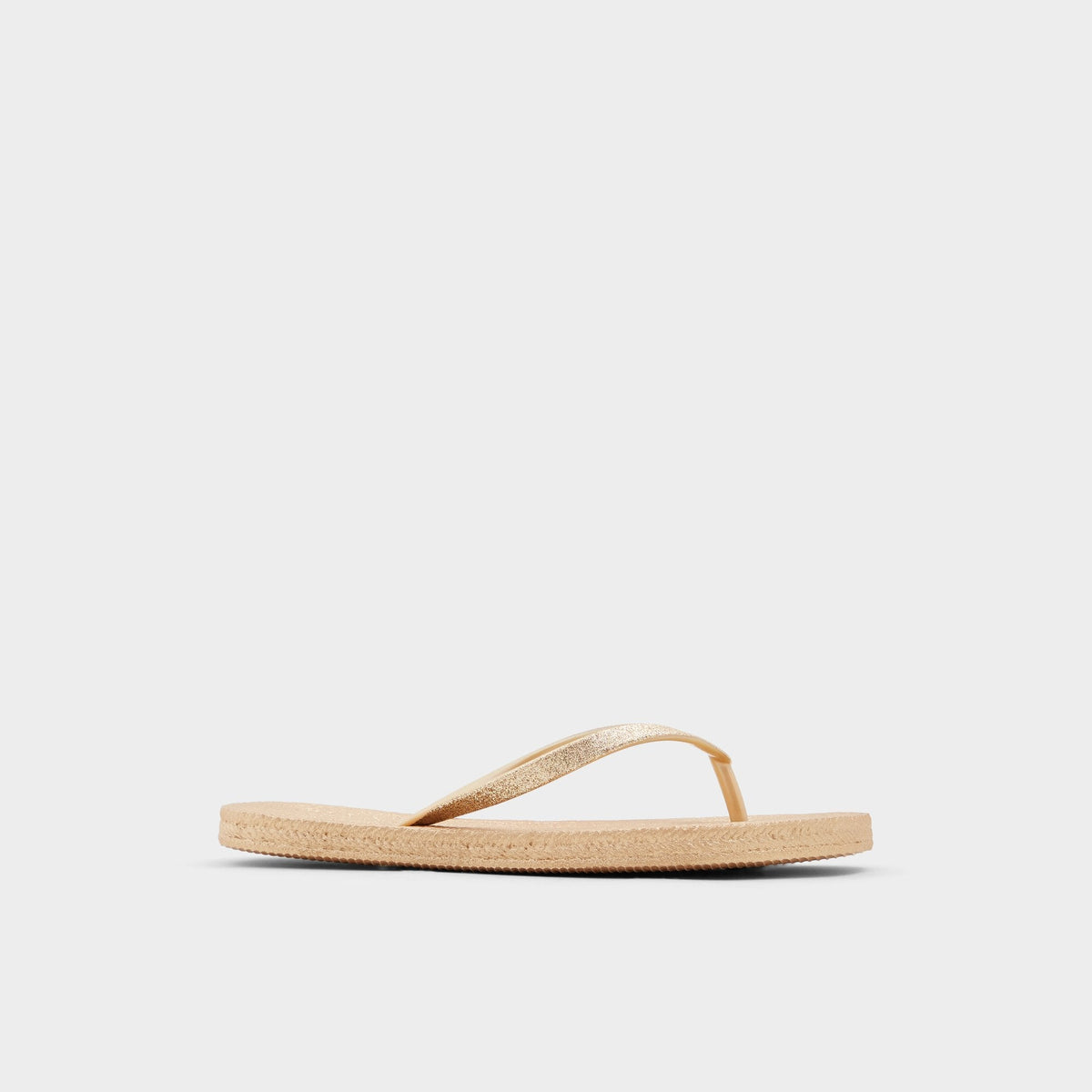 Aldo Aloomba Gold Women's Flats - Flip flop