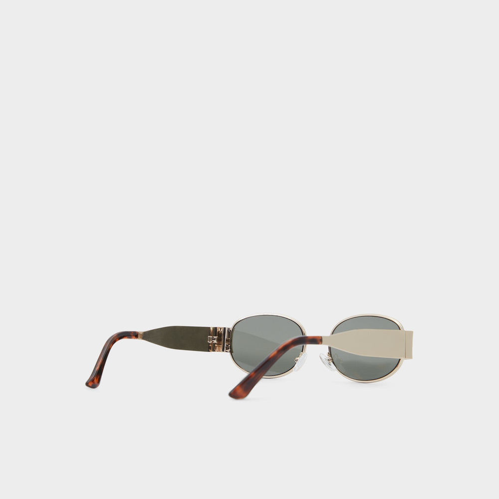 Aldo Unirerin Gold Women's Round - Round sunglasses