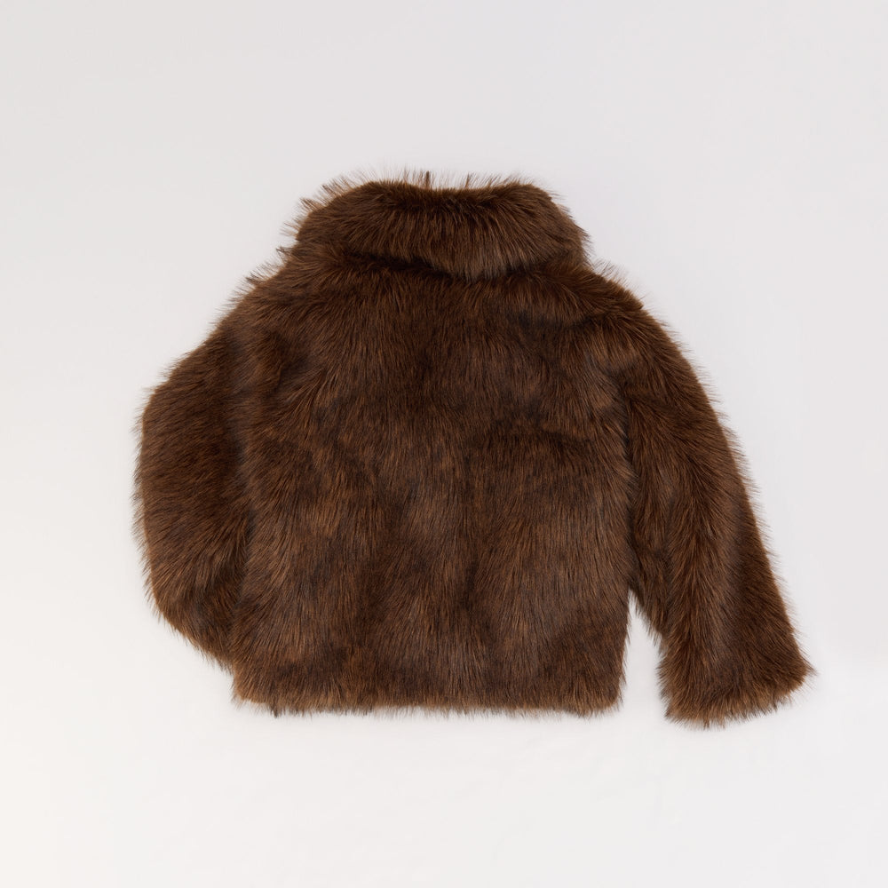 Aldo Hazella in Brown - Faux fur jacket