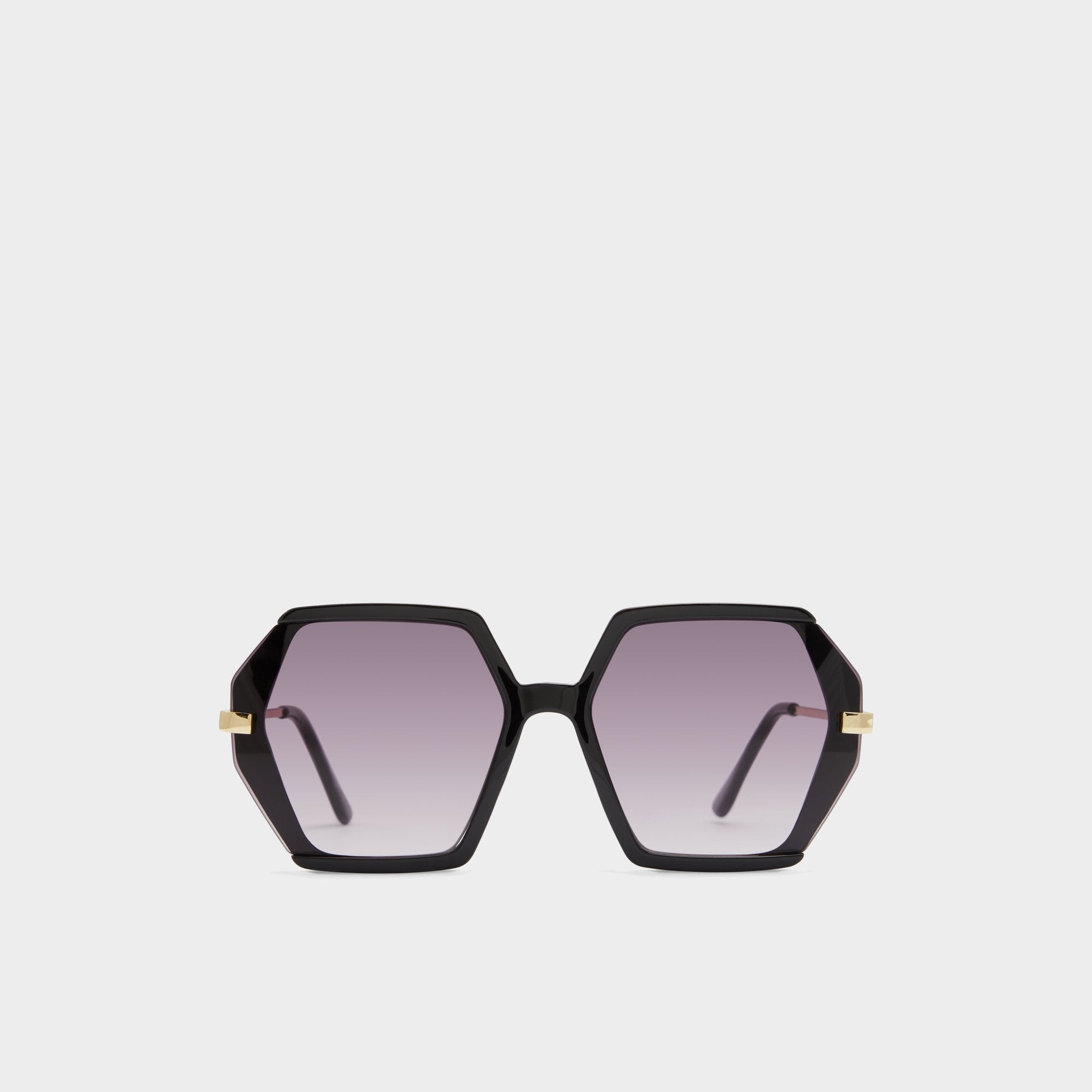 Aldo Yboa Black/Gold Multi Women's Statement sunglasses - Sunglasses