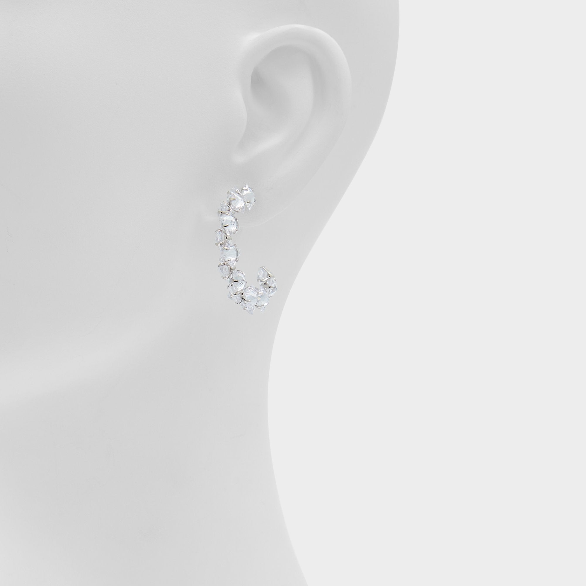 Aldo Adedrimar Silver/Clear Multi Women's Cubic Zirconia - Earrings