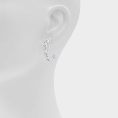 Aldo Adedrimar Silver/Clear Multi Women's Cubic Zirconia - Earrings
