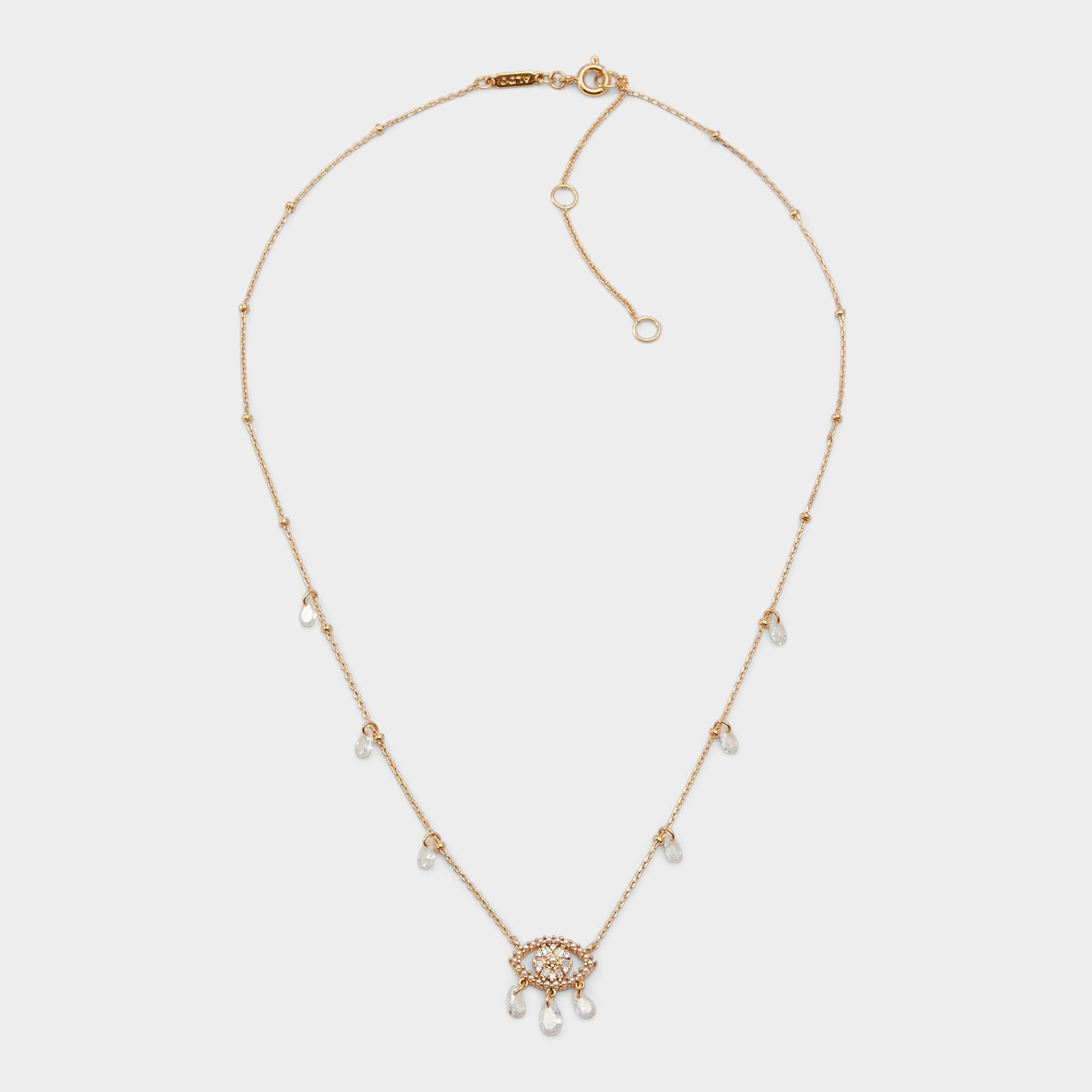 Aldo Umiramas Light Blue Women's Cubic Zirconia - Necklace
