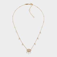 Aldo Umiramas Light Blue Women's Cubic Zirconia - Necklace
