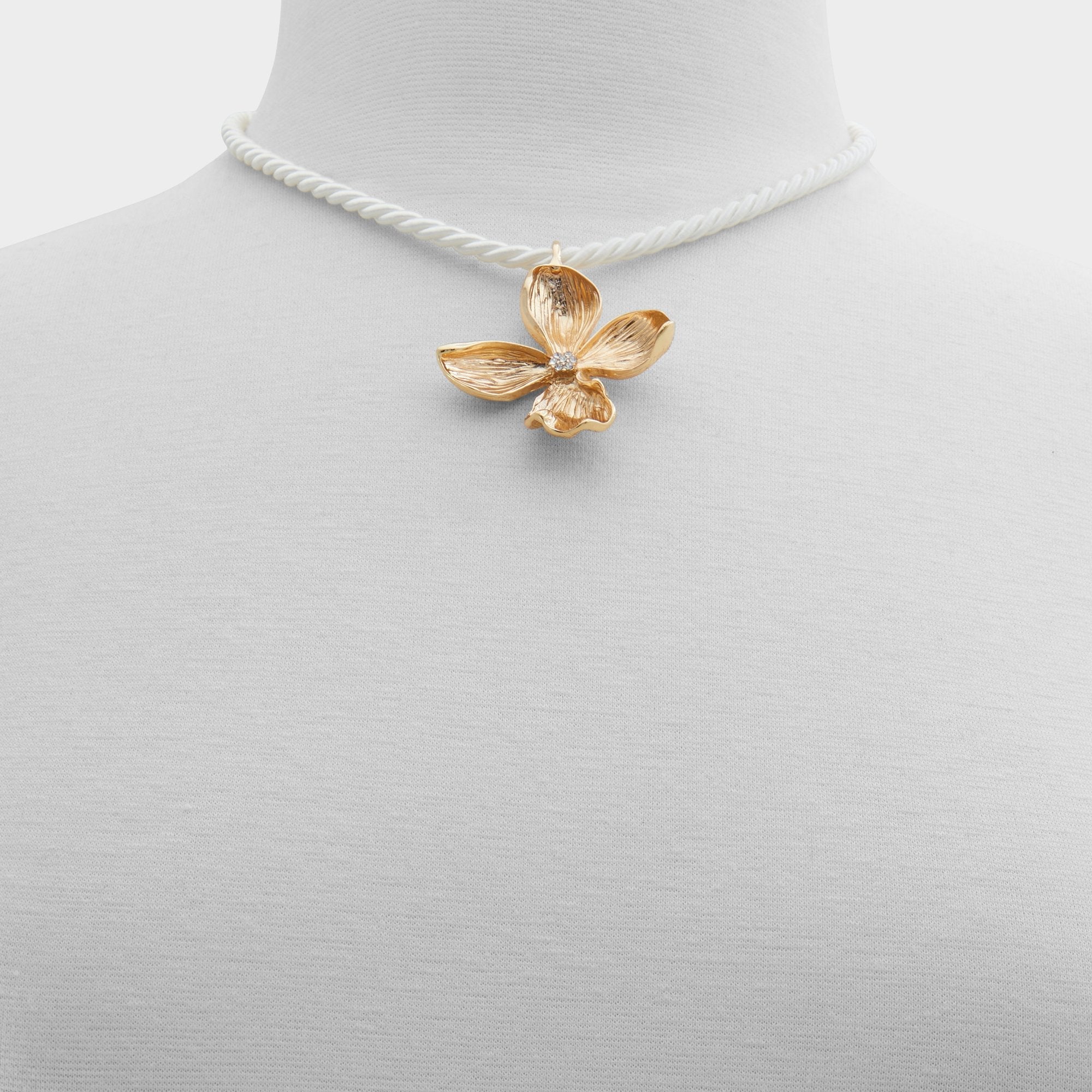 Aldo Chicadellicc Gold/Clear Multi Women's Necklaces - Necklace
