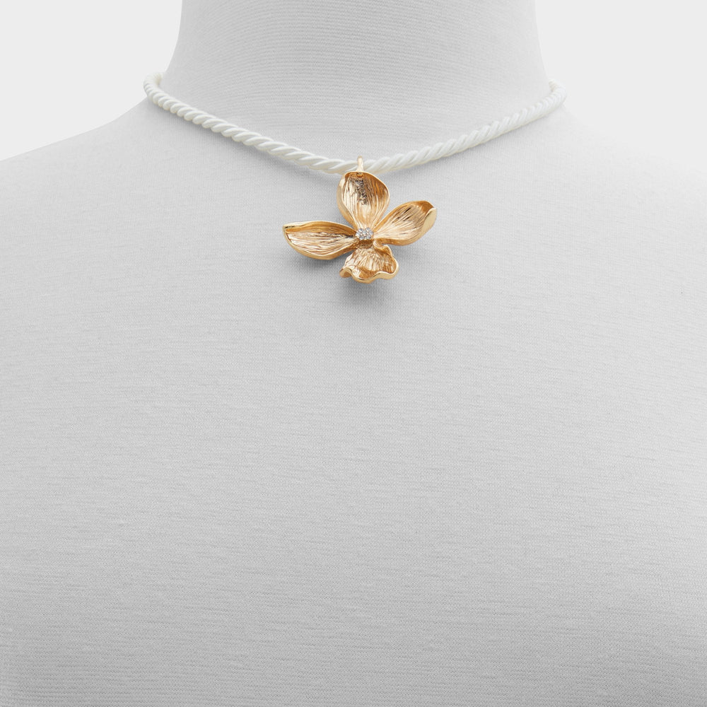 Aldo Chicadellicc Gold/Clear Multi Women's Necklaces - Necklace