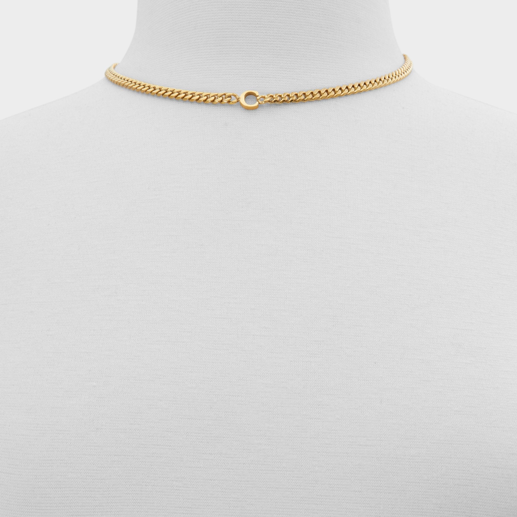 Aldo Yourletters Gold Women's Necklaces - Necklace