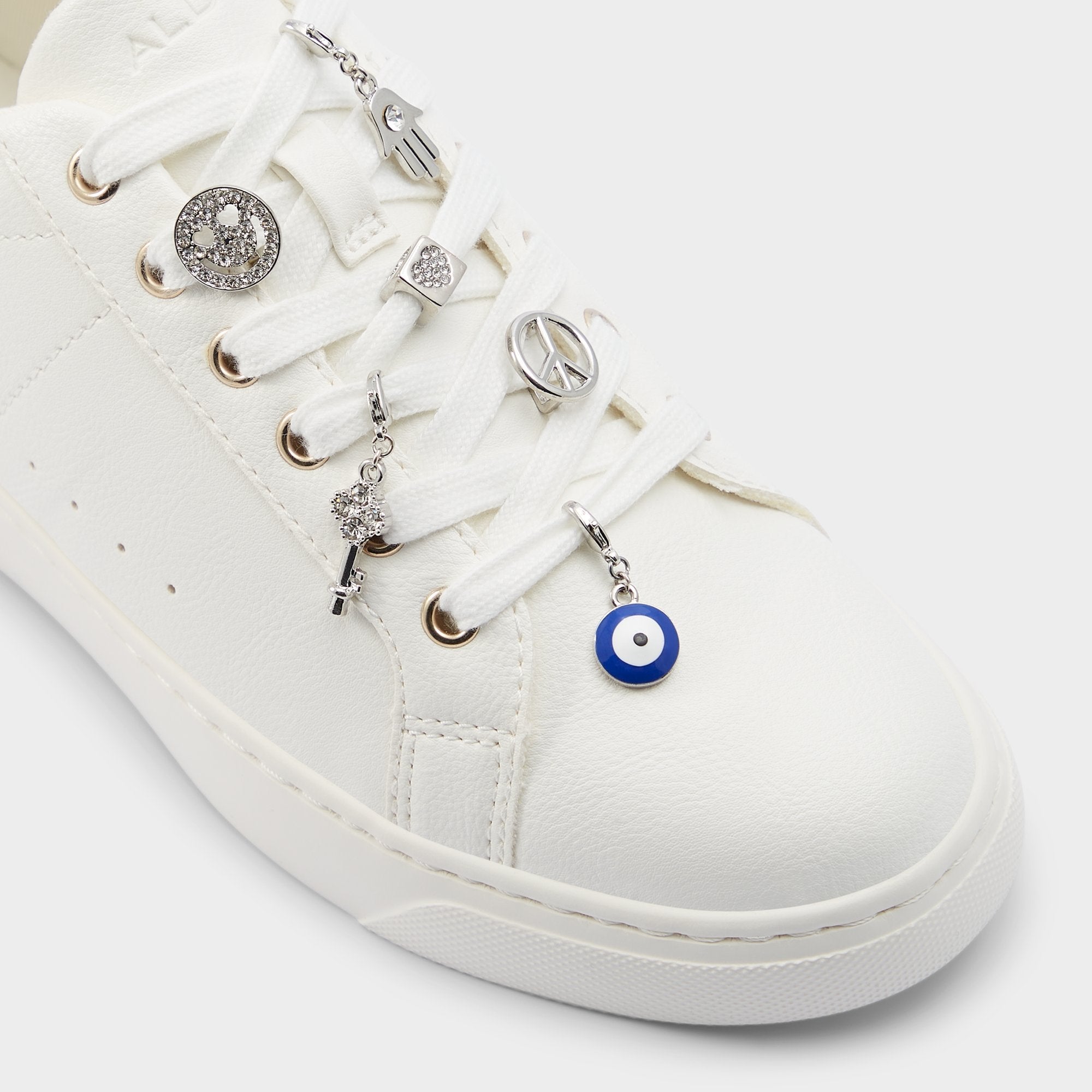 Aldo Lacecharms Silver/Clear Multi Women's Shoe Charms & Laces - Shoe charms