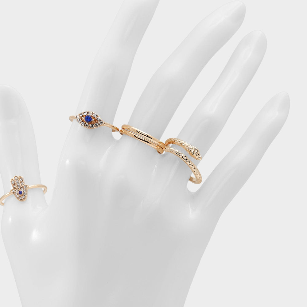 Aldo Eyeenvy Light Blue Women's Rings - Stackable rings