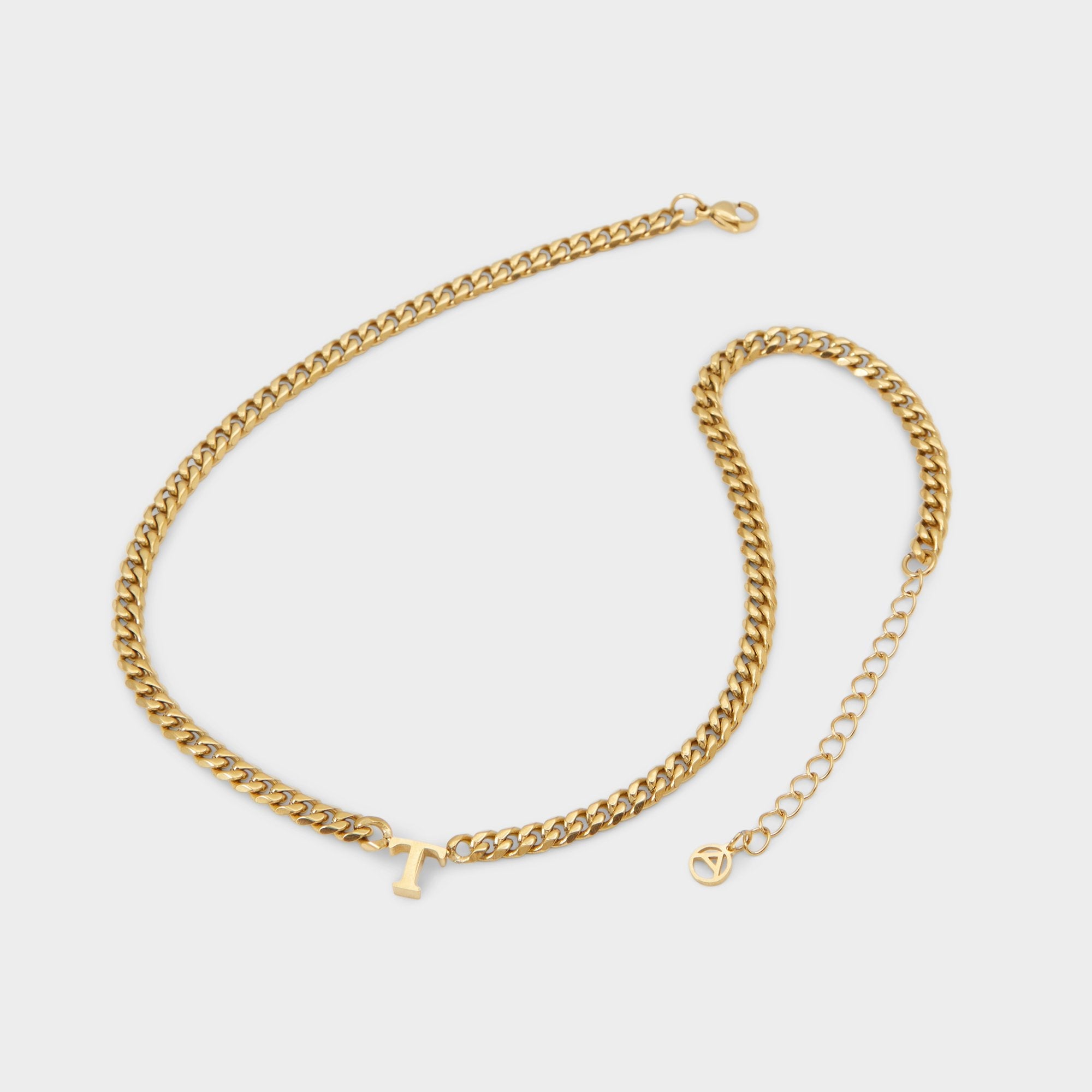 Aldo Yourletters Medium Yellow Women's Necklaces - Necklace