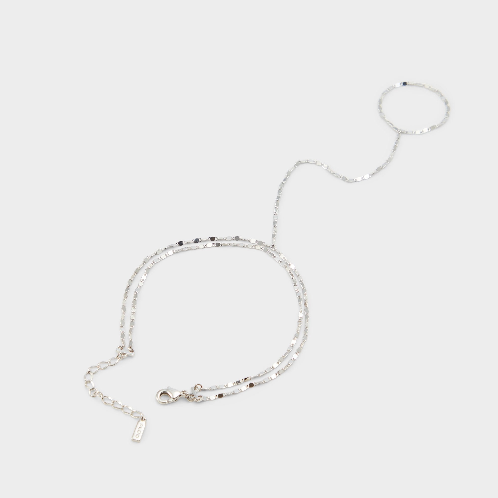 Aldo Talktothehand Silver Women's Bracelets - Hand chain