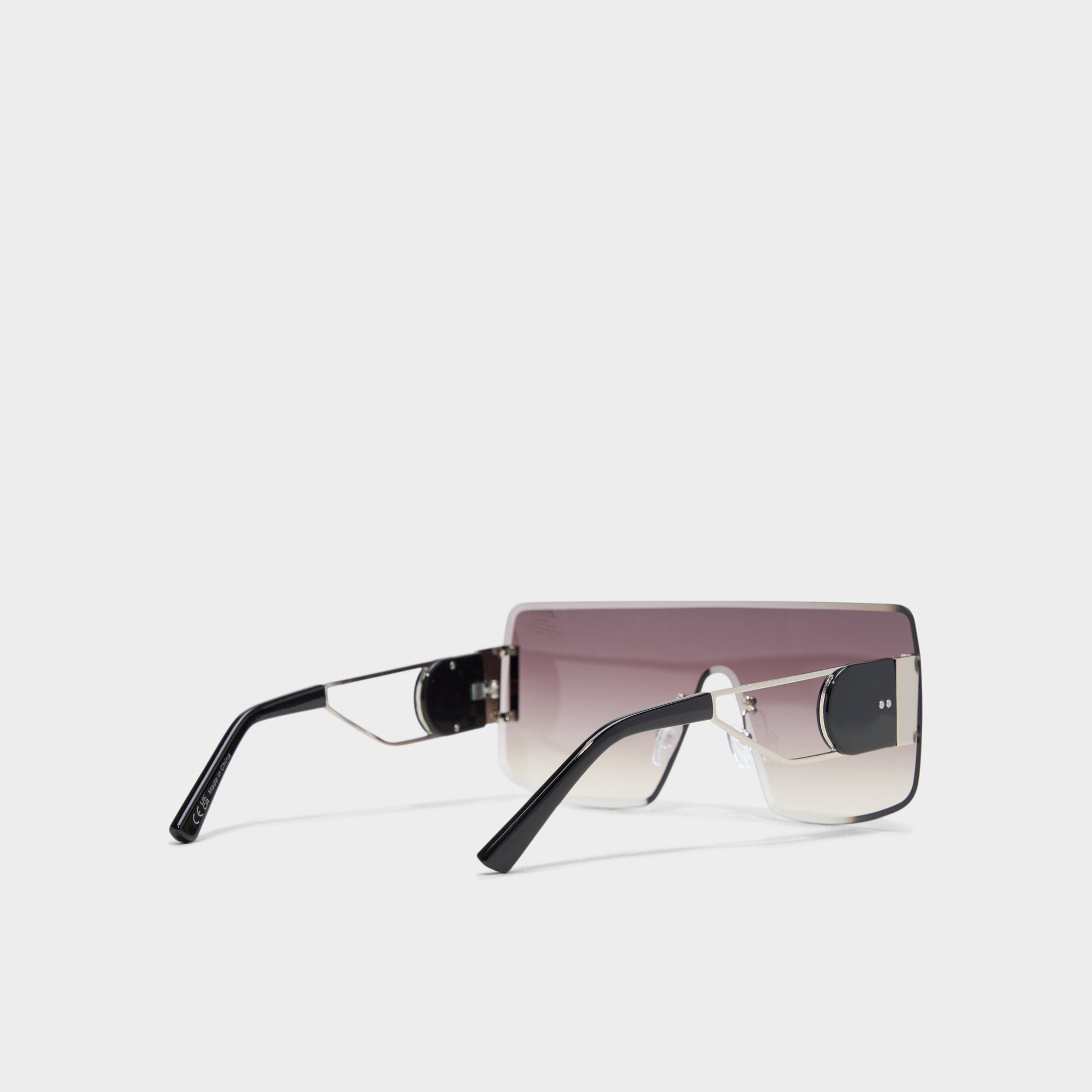 Aldo Taloteriel Silver Women's Shield - Shield sunglasses