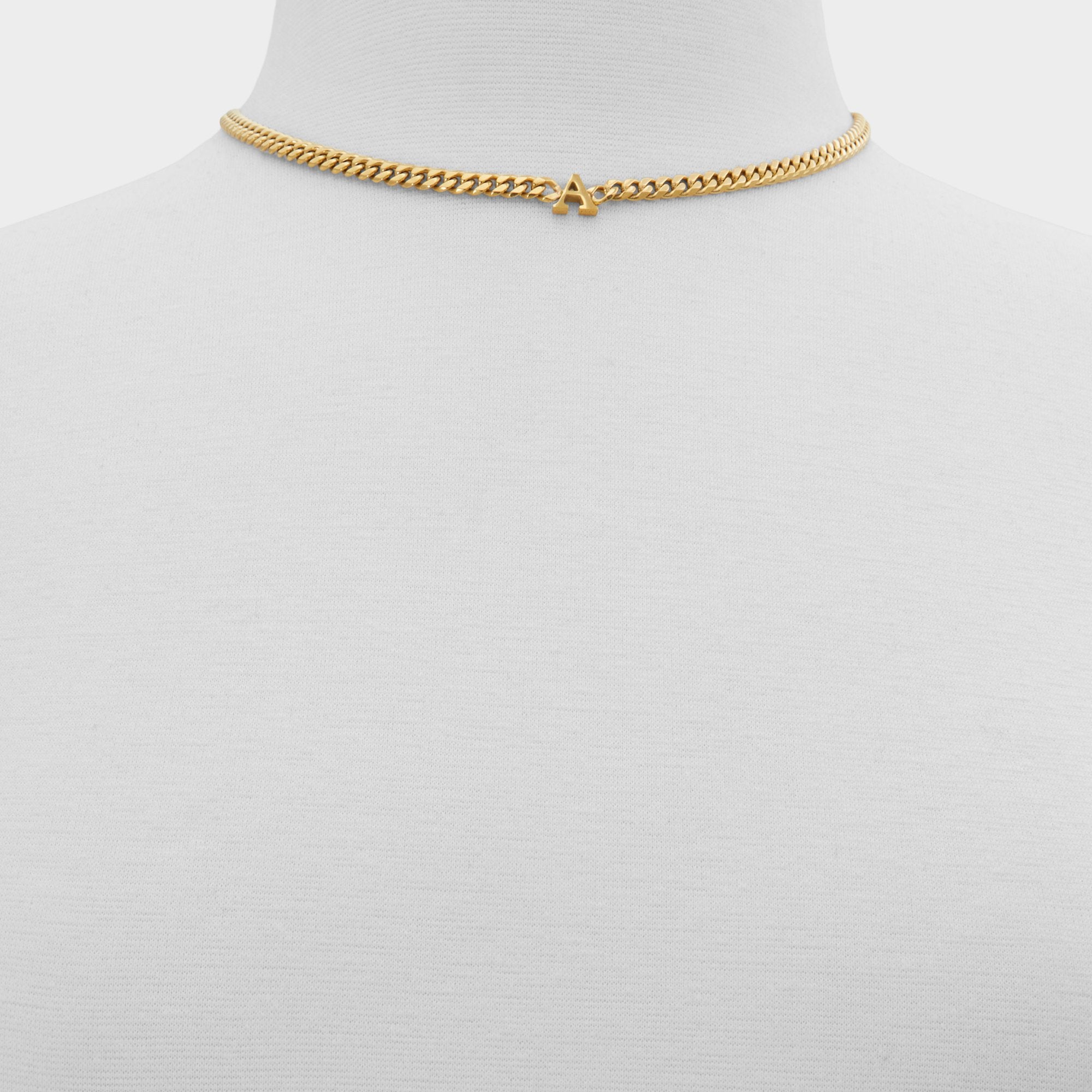 Aldo Yourletters Yellow Women's Necklaces - Necklace