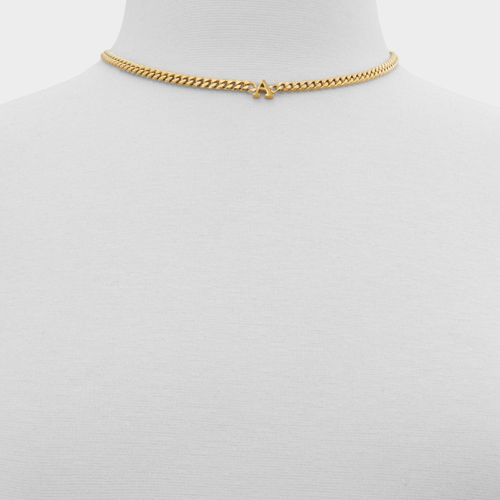 Aldo Yourletters Yellow Women's Necklaces - Necklace