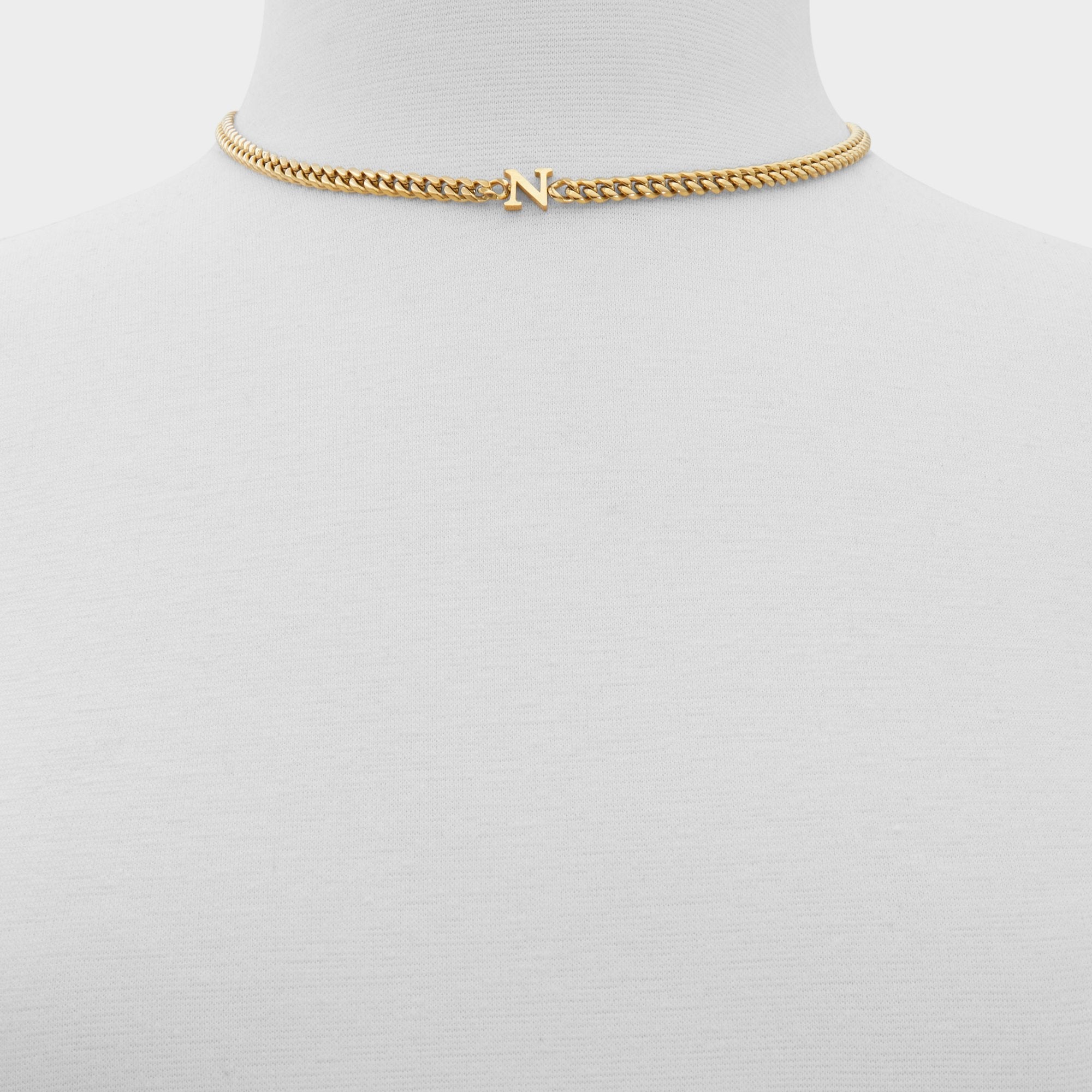 Aldo Yourletters Gold Women's Necklaces - Necklace