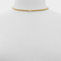Aldo Yourletters Gold Women's Necklaces - Necklace