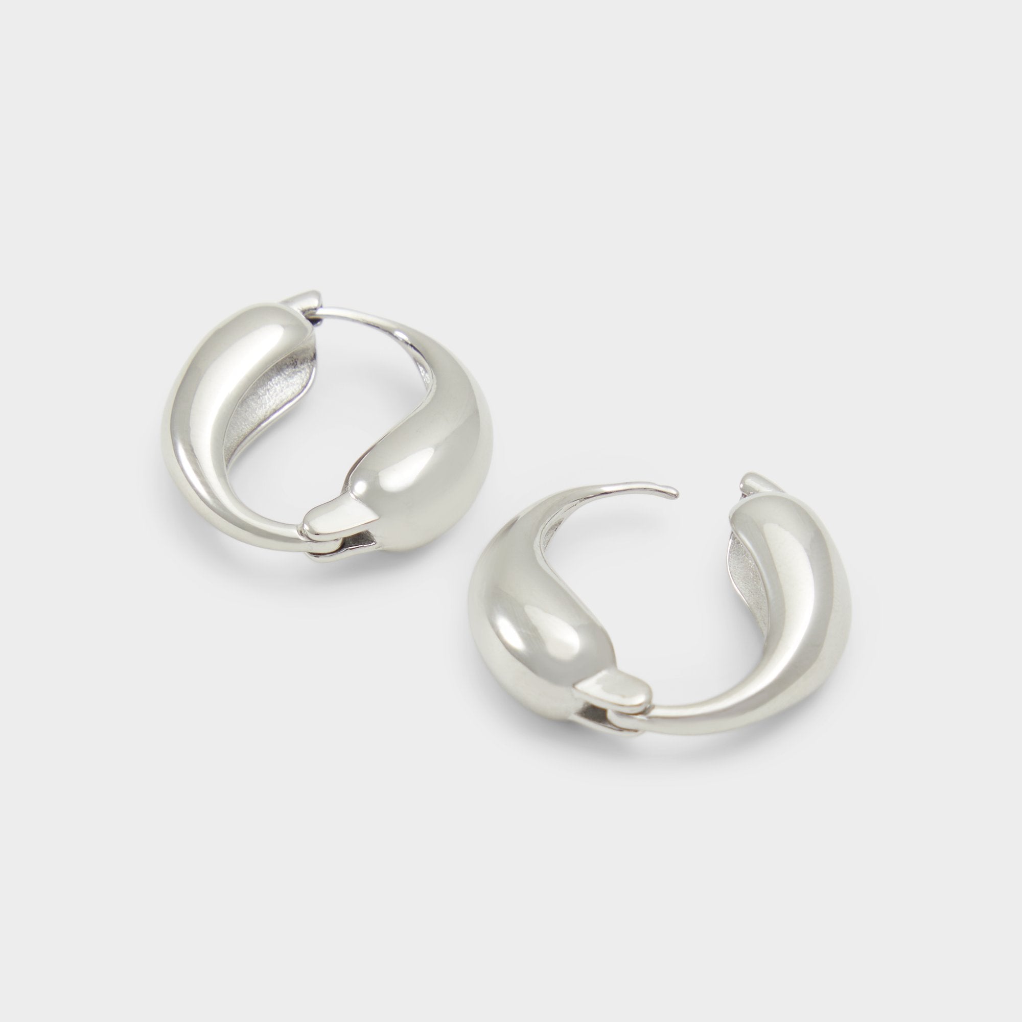 Aldo Cristyna Silver Women's Earrings - Hoop earrings